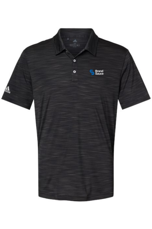 Men's Adidas Mélange Polo - Image 2