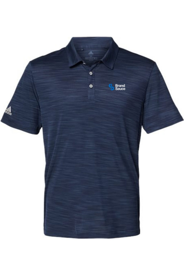 Men's Adidas Mélange Polo - Image 3