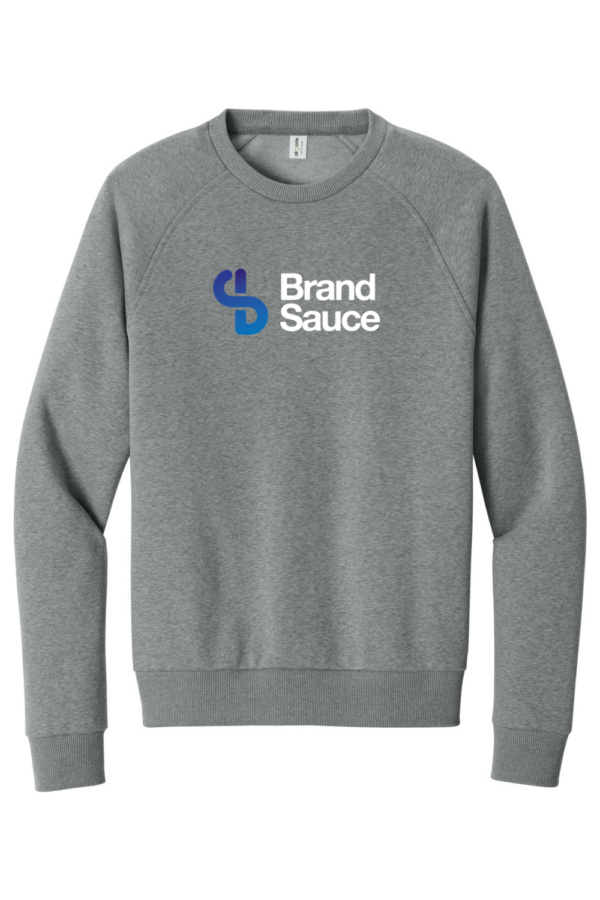 Men's Organic Fleece Sweatshirt - Image 2